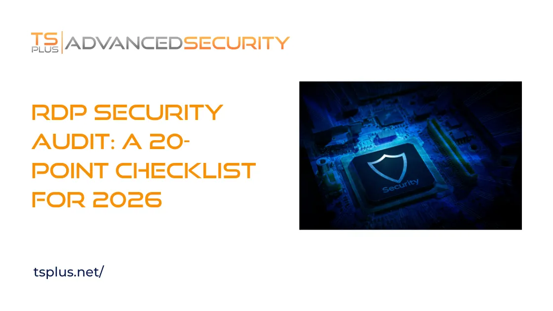 TSplus Remote Desktop Access - Advanced Security Software