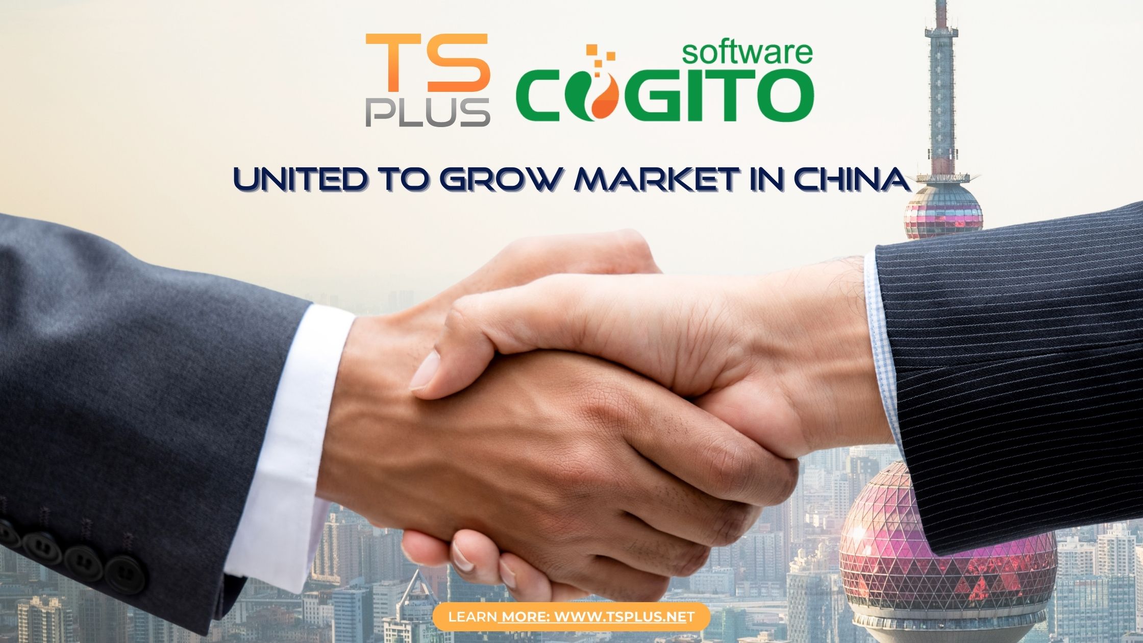 TSplus and Cogito Software Unite for Enhanced Market Growth in China